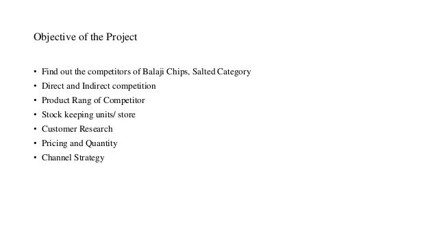 balaji wafers project
